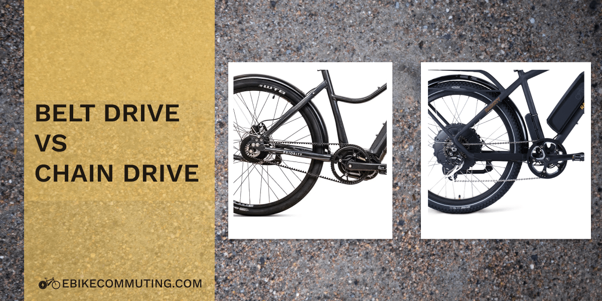 Comparing Belt Drives and Chain Drives for E-Bikes - E-Bike Commuting